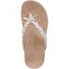 imageVionic Womens Rest Bella II Toepost SandalCream Poppy Print