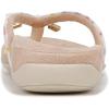 imageVionic Womens Rest Bella II Toepost SandalCream Poppy Print