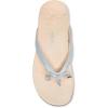 imageVionic Womens Rest Bella II Toepost SandalLight Grey Ptnt