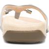 imageVionic Womens Rest Bella II Toepost SandalLight Grey Ptnt