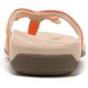imageVionic Womens Rest Bella II Toepost SandalMarmalade Tile Patent