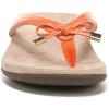 imageVionic Womens Rest Bella II Toepost SandalMarmalade Tile Patent