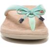 imageVionic Womens Rest Bella II Toepost SandalMenta Tile Patent