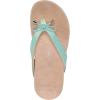imageVionic Womens Rest Bella II Toepost SandalMenta Tile Patent