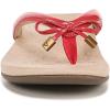 imageVionic Womens Rest Bella II Toepost SandalRed Patent