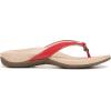 imageVionic Womens Rest Bella II Toepost SandalRed Patent