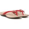 imageVionic Womens Rest Bella II Toepost SandalRed Patent