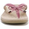 imageVionic Womens Rest Bella II Toepost SandalRhubarb Ptnt
