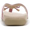 imageVionic Womens Rest Bella II Toepost SandalRhubarb Ptnt