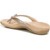 imageVionic Womens Rest Bella II Toepost SandalRose Gold Metallic C