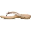 imageVionic Womens Rest Bella II Toepost SandalRose Gold Metallic C