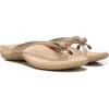 imageVionic Womens Rest Bella II Toepost SandalRose Gold Metallic C