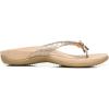 imageVionic Womens Rest Bella II Toepost SandalRose Gold Metallic C