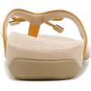 imageVionic Womens Rest Bella II Toepost SandalSunflower Ptnt