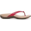 imageVionic Womens Rest Bella II Toepost SandalViva Magenta Ptnt