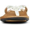 imageVionic Womens Rest Bella II Toepost SandalWhite