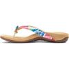 imageVionic Womens Rest Bella II Toepost SandalWhite Floral