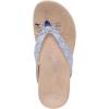 imageVionic Womens Rest Bella II Toepost SandalWhite Tile Patent