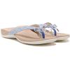 imageVionic Womens Rest Bella II Toepost SandalWhite Tile Patent
