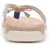 imageVionic Womens Rest Bella II Toepost SandalWhite Tile Patent