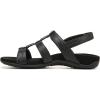 imageVionic Womens Womens Rest Amber Backstrap Sandal  Ladies Adjustable Walking Sandals with Concealed Orthotic Arch SupportBLACK CROCODILE