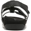 imageVionic Womens Womens Rest Amber Backstrap Sandal  Ladies Adjustable Walking Sandals with Concealed Orthotic Arch SupportBLACK CROCODILE
