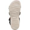 imageVionic Womens Womens Rest Amber Backstrap Sandal  Ladies Adjustable Walking Sandals with Concealed Orthotic Arch SupportNavy Metal Linen