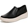imageVionic Womens Kearny SneakerBlack Leather