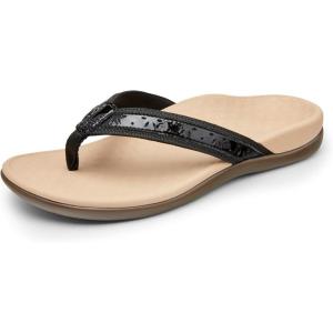 imageVionic Casandra Womens Orthotic SandalBlack Patent