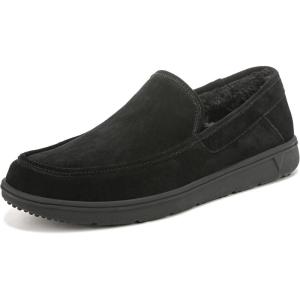imageVionic Mens Gustavo SlipperBlack Suede