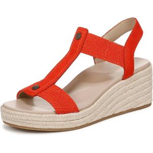 imageVionic Womens Calera Wedge SandalCherry Tomato NubuckFabric