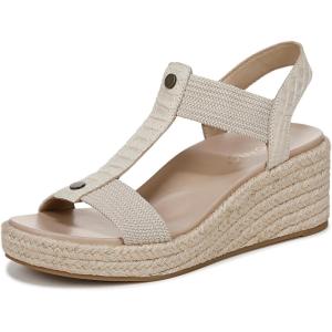 imageVionic Womens Calera Wedge SandalCream Snake LeatherFabric