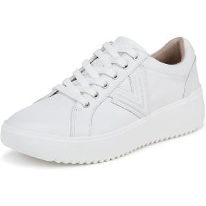 imageVionic Womens Kearny Lace Up SneakerWhite Leather