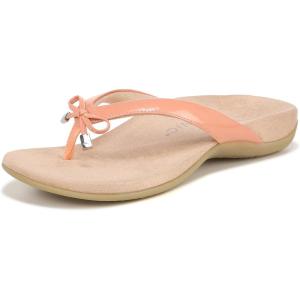 imageVionic Womens Rest Bella II Toepost SandalCanyon Sunset Patent