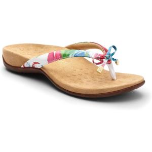 imageVionic Womens Rest Bella II Toepost SandalWhite Floral