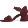 imageVionic Womens Chardonnay Heeled SandalCherry Jubilee Suede Leather