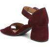 imageVionic Womens Chardonnay Heeled SandalCherry Jubilee Suede Leather