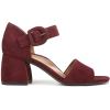 imageVionic Womens Chardonnay Heeled SandalCherry Jubilee Suede Leather