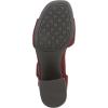 imageVionic Womens Chardonnay Heeled SandalCherry Jubilee Suede Leather