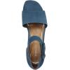 imageVionic Womens Chardonnay Heeled SandalDark Teal Suede