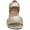 imageVionic Womens Chardonnay Heeled SandalGold Leather