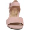 imageVionic Womens Chardonnay Heeled SandalLight Pink Leather