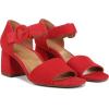 imageVionic Womens Chardonnay Heeled SandalRed Suede