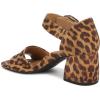imageVionic Womens Chardonnay Heeled SandalTan Leopard Suede