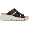 imageVionic Womens Uptown Sunset Slide SandalBlack Leather