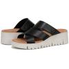imageVionic Womens Uptown Sunset Slide SandalBlack Leather