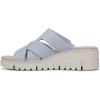 imageVionic Womens Uptown Sunset Slide SandalBlue Mist Nubuck
