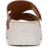 imageVionic Womens Uptown Sunset Slide SandalBrown Leather