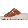imageVionic Womens Uptown Sunset Slide SandalBrown Leather