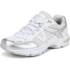 White Silver Leather